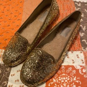 Ugg Australia Alloway Glitter Loafer Flats